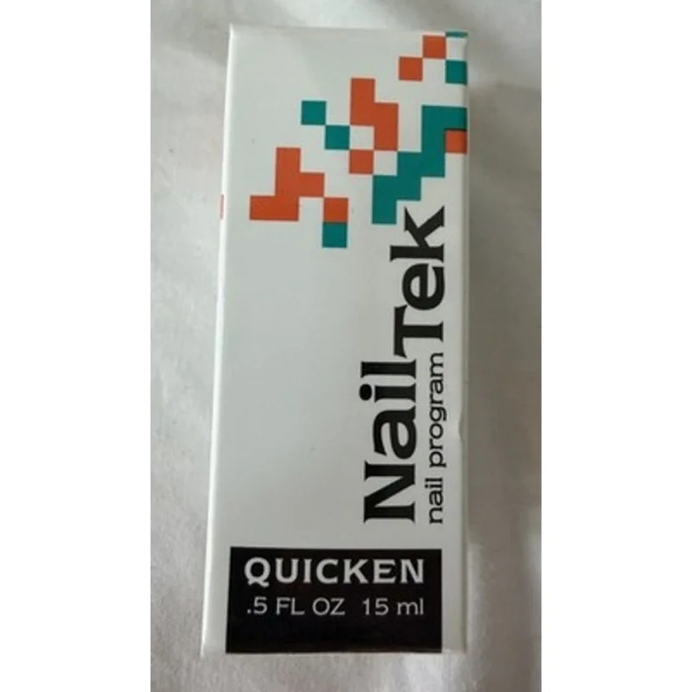 Nail Tek Quicken Fast Drying Top Coat Clear 15ml/.5 fl oz
